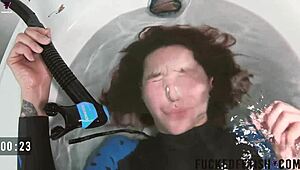 Skinny Sattira Underwater Bathtub Spandex Sexy Day