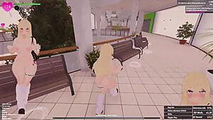 Secret Flasher Manaka Streaks From Home To Clothing Store