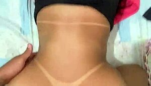 Eating Cousin at Family Barbecue