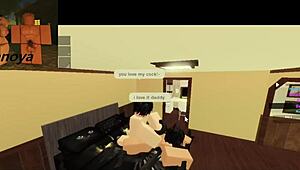 trick or treat adventure with milf