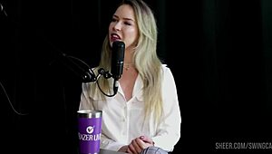 Хеј, погледај Milena Moreau и Tifany Rocha у swing cast outdoor акцији. Део 1 на sheer red је дивље!