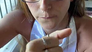 Intriguing homework help turns into cousin licking and flashing with brazilian aluna