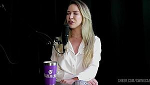 Ei, Confere Milena Moreau e Tifany Rocha no Swing Cast Ação ao Ar Livre. Parte 1 na Sheer Red é Selvagem!