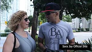 Sara Jay's Hardcore Workout With King Noire!