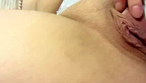 Amateur Pussy Cums Hard in White Panties