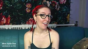 Cuckold fantasy with emo petite 18+ in glasses, hot!