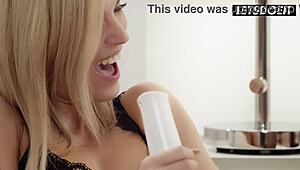 irina cage and candee licious sharing a big cock after their lesbian affair?