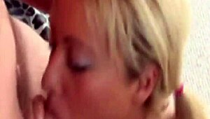 Blonde Teen 18+ Gets Anal Deep Blowjob From Milf Group