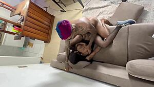 feeling so horny, i called the building guy to fuck my petite ass