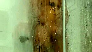 Hot Teen Girl Plays With Dildo In Shower