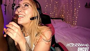 This white bitch has a huge ass and loves big black cock.