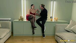 Hey, wanna see Kira Queen dive into kinky bondage play? She’s loving the wax and fetish vibe!