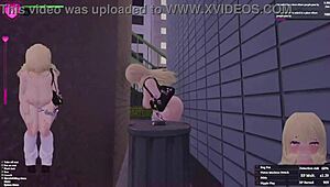 Secret Flasher Manaka Streaks From Home To Clothing Store