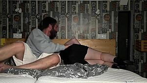 Boyfriend's Friend Sneaks Fuck at Afterparty While Crowd Parties On