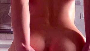 Hey, watch this cute petite girl play with herself now!