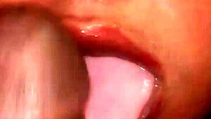 balls milking raw sloppy blowjob with lactating milk