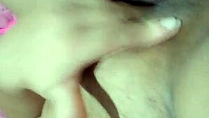 Chubby brazilian cleans vibrator and cums more 😏