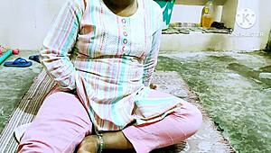 Mature desi wife takes monster cock doggystyle