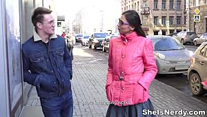 She Is Nerdy - Ananta Shakti Teen 18+ Fucked Hard.