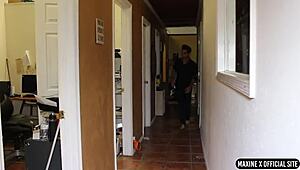 why is she screaming while bound in rough bondage?