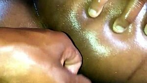 Amateur Black Babe With Big Tits And Pussy Gets Fingered And Moans During Masturbation Session