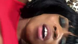 fresh ebony milf takes italian pounding in interracial pov sex with cumshot climax