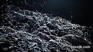 Erotic Lesbian Sweeties Squirt Wet Snatches and Get Covered in Piss!