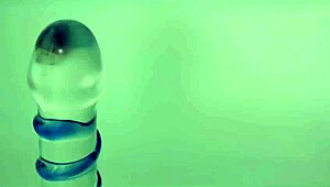 petite lesbian milf railed by blonde roommate with icy cold dildo