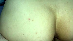 i PUT the BUTT PLUG in him and he CAME really QUICKLY from the fucking