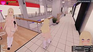 Secret Flasher Manaka Streaks From Home To Clothing Store