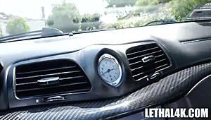 Jewelz Blu fixes blue balls with Jerry Kovak, damn!