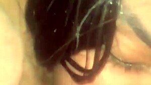 balls milking raw sloppy blowjob with lactating milk