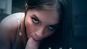 Wow! Watch This Amateur Teen In Pov Giving Handjob And Blowjob, Sucking Cock Until Cumshot!