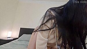 Big ass Latina loses cards, gets internal cumshots