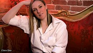 sissy wife pegged and eats pussy on date night