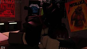 roblox adventure leads to finding a lonely succubus in her condo apartment late night