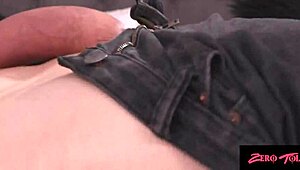 petite brunette rides boyfriend's big cock sloppy