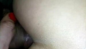 boyfriend in drag fucks small latina's ass