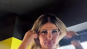 Halloween Gym Slut Fantasy Drives Me Wild with Lust