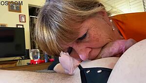 Granny Velma Sucks Mystery Cock in Wild Cosplay Adventure