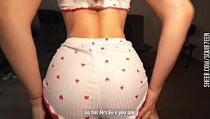 Sexy Stepmom Teaches Stepson Condom