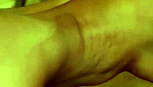 Barbara Desiree, the petite brunette milf playboy model, undresses in a softcore video