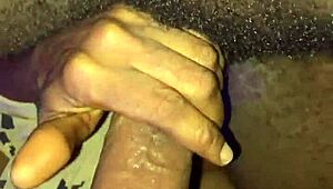 milf sucks huge bbc in homemade blowjob