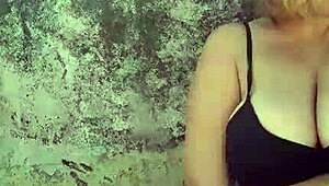 Blonde Milf Exposes Huge Tits!