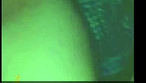 Chubby teen slut from Tinder masturbates her wet pussy solo.