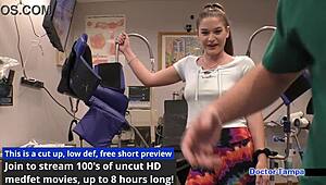 dr. tampa conducts university entrance physical on kendra heart