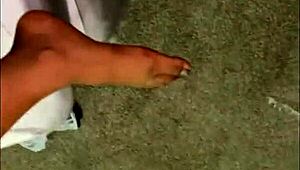 She takes deep strokes in doggystyle