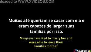 Teen Brunette Handles Big Cock in Anal Blowjob