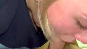 Sloppy Close-Up Blowjob with Spit