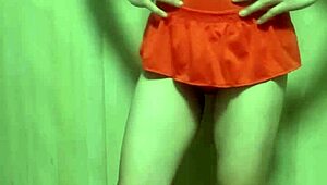 Japanese Girl in Swimsuit Forced to Take Huge Anal Plug